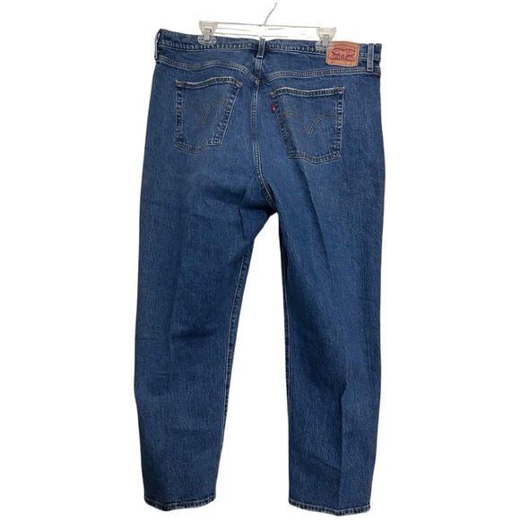 Levi's Women's Straight Leg Blue Jeans - Picture 2 of 6